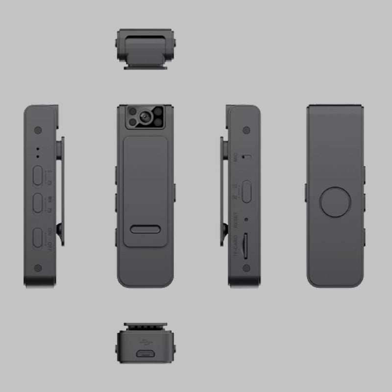 WiFi Mini-Bodycam mit 1080P – Tragbare Sport- & Outdoor-Kamera für Aufnahmen in HD 📷🚶‍♂️