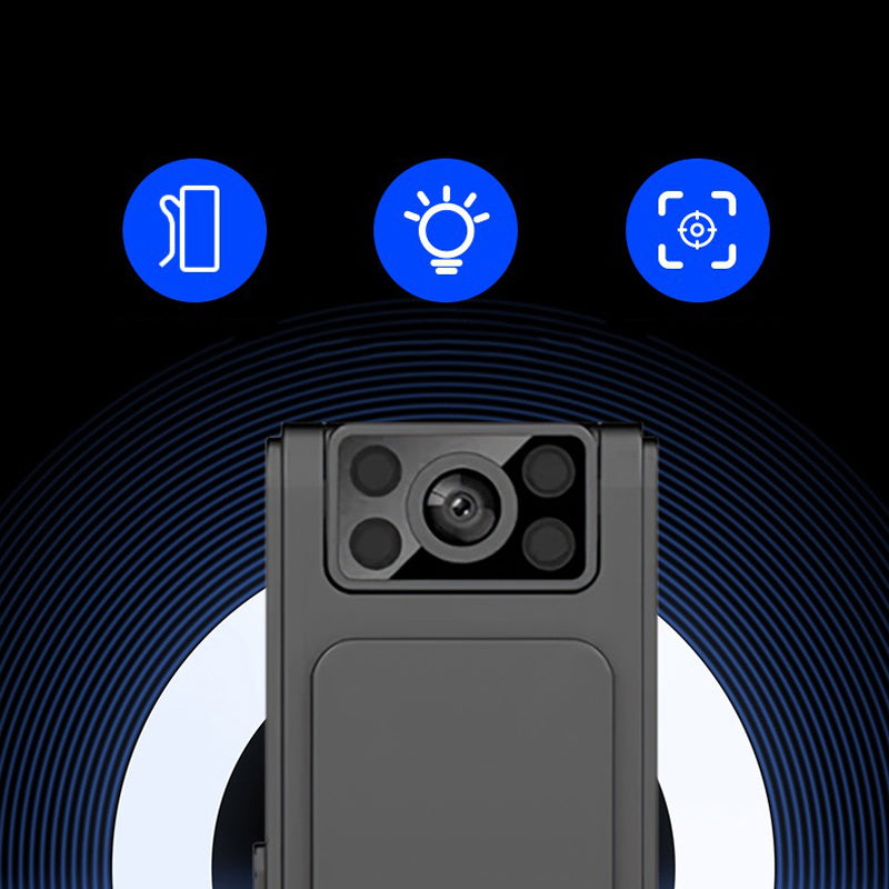 WiFi Mini-Bodycam mit 1080P – Tragbare Sport- & Outdoor-Kamera für Aufnahmen in HD 📷🚶‍♂️