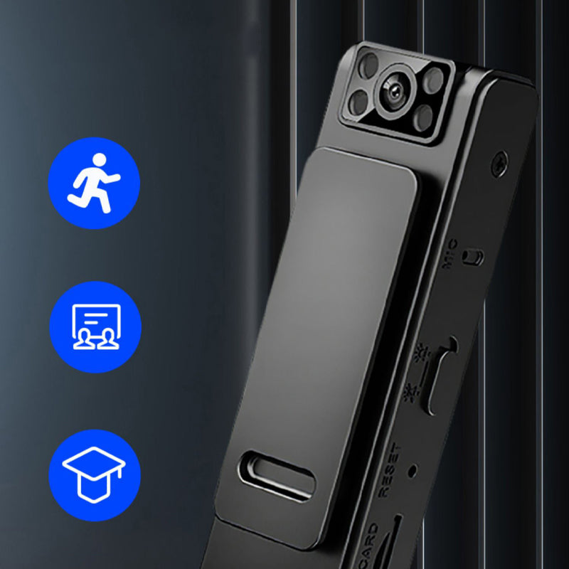 WiFi Mini-Bodycam mit 1080P – Tragbare Sport- & Outdoor-Kamera für Aufnahmen in HD 📷🚶‍♂️