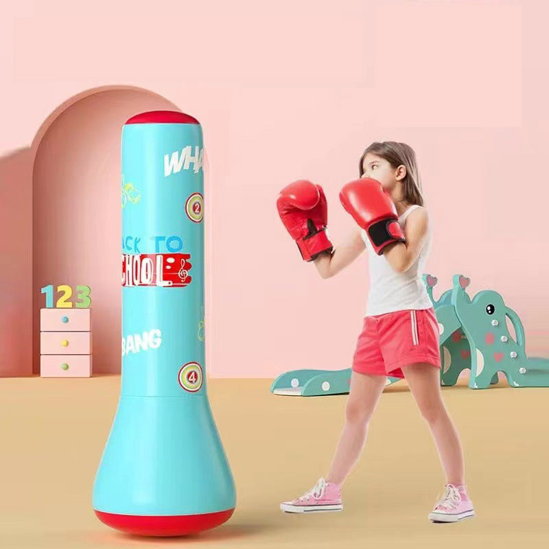 🎉🥊 Eltern-Kind Aufblasbarer Boxbecher – Aktiv, sicher & trainiert Motorik (3-15 Jahre)