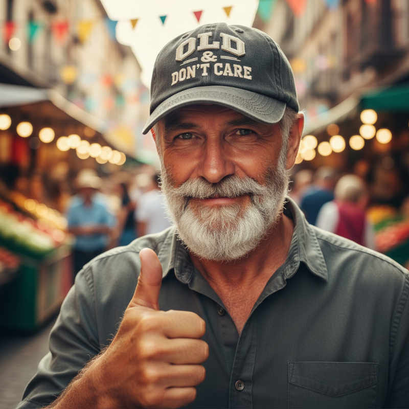 ✨NEU EINGETROFFEN 2026 – 60 % RABATT🔥Unisex-Baseballkappe mit verstellbarem Retro-Slogan🧢