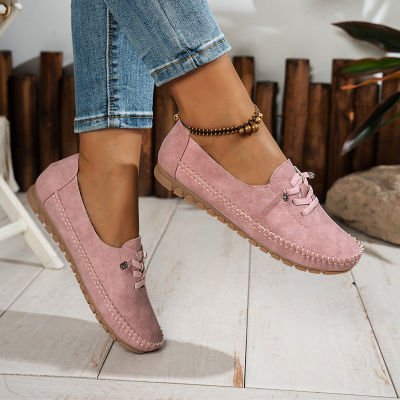👟 60% RABATT! 💃 Damen-Casual-Loafer – Weiches PU-Leder, Bequeme Passform & Vielseitig für Jeden Tag ✨