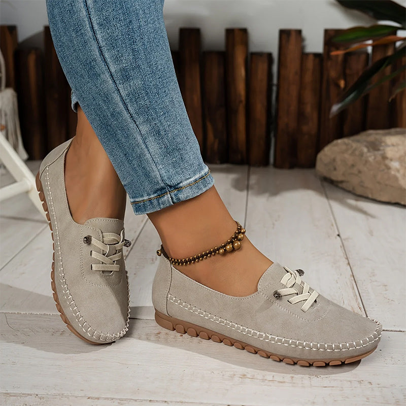 👟 60% RABATT! 💃 Damen-Casual-Loafer – Weiches PU-Leder, Bequeme Passform & Vielseitig für Jeden Tag ✨