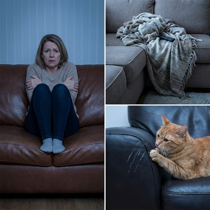 📢📢50 % Rabatt!! ⏰Gestepptes Cord-Sofa-Kissen mit rutschfester Unterseite