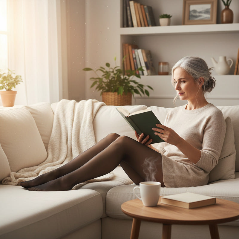 🧦 KAUFE 2, ERHALTE 1 GRATIS! 🌹 Vorteilspaket: 8D Oil-Sheen Rose Spitzenstrümpfe – Zarter Glanz, Spitzendesign & Angenehme Passform ✨