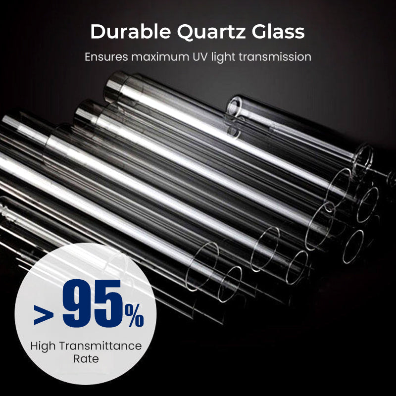 Tauchbare UV-Sterilisatorlampe mit Zeitschaltuhr für Aquarien