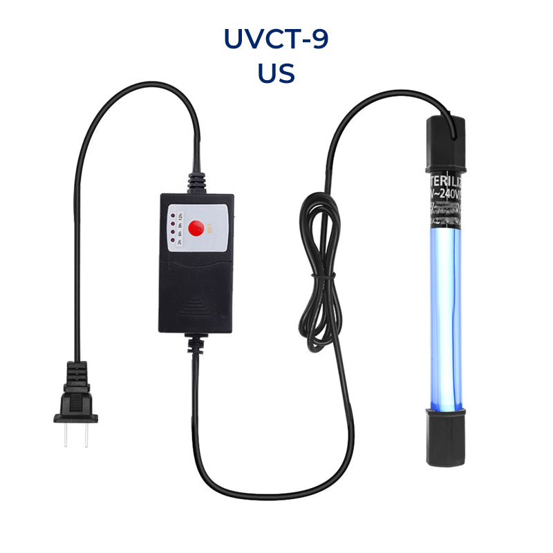 Tauchbare UV-Sterilisatorlampe mit Zeitschaltuhr für Aquarien