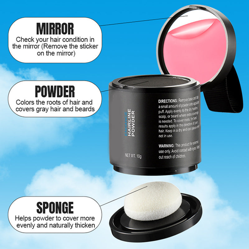 📢📢50 % Rabatt!! ⏰Multifunktionales Instant-Concealer-Haaransatzpuder