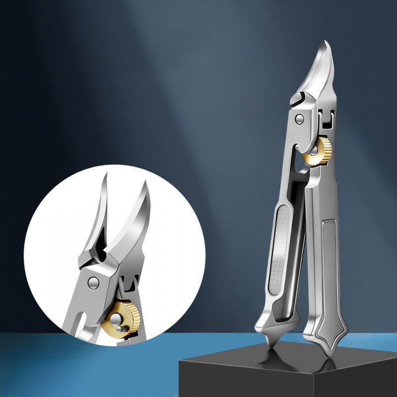 📢📢50 % Rabatt!! ⏰ ✂️ Nagelknipser mit großer Öffnung & Splatter-Schutz | Scharf & langlebig, dicke Nägel mühelos schneiden!🏆