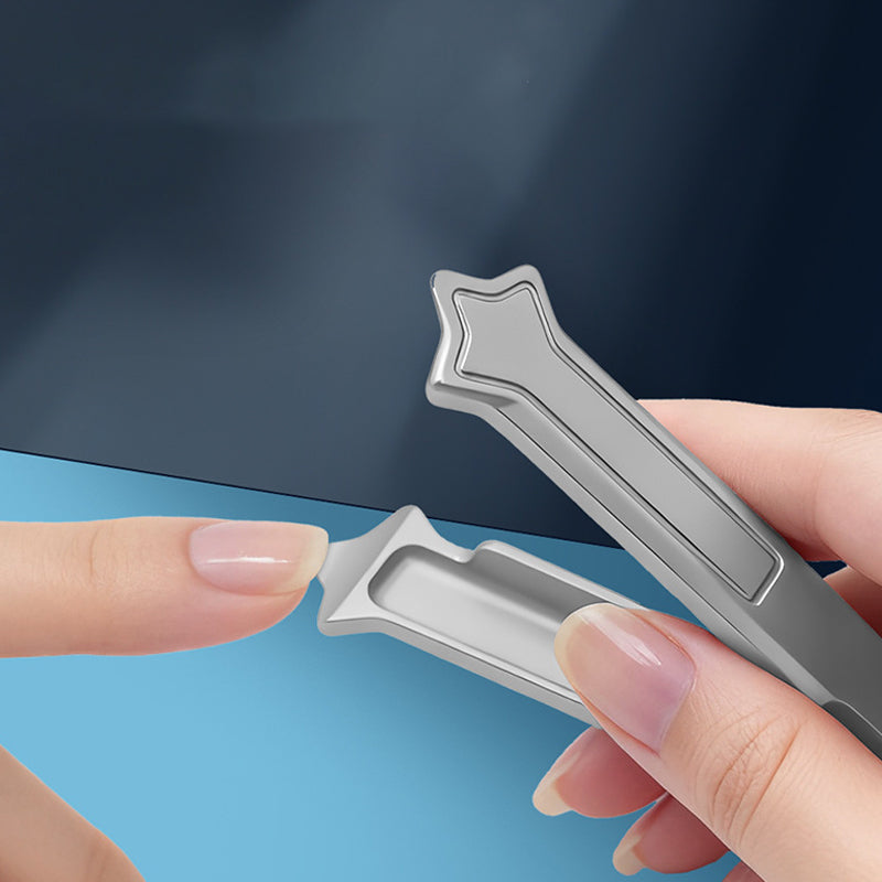 📢📢50 % Rabatt!! ⏰ ✂️ Nagelknipser mit großer Öffnung & Splatter-Schutz | Scharf & langlebig, dicke Nägel mühelos schneiden!🏆