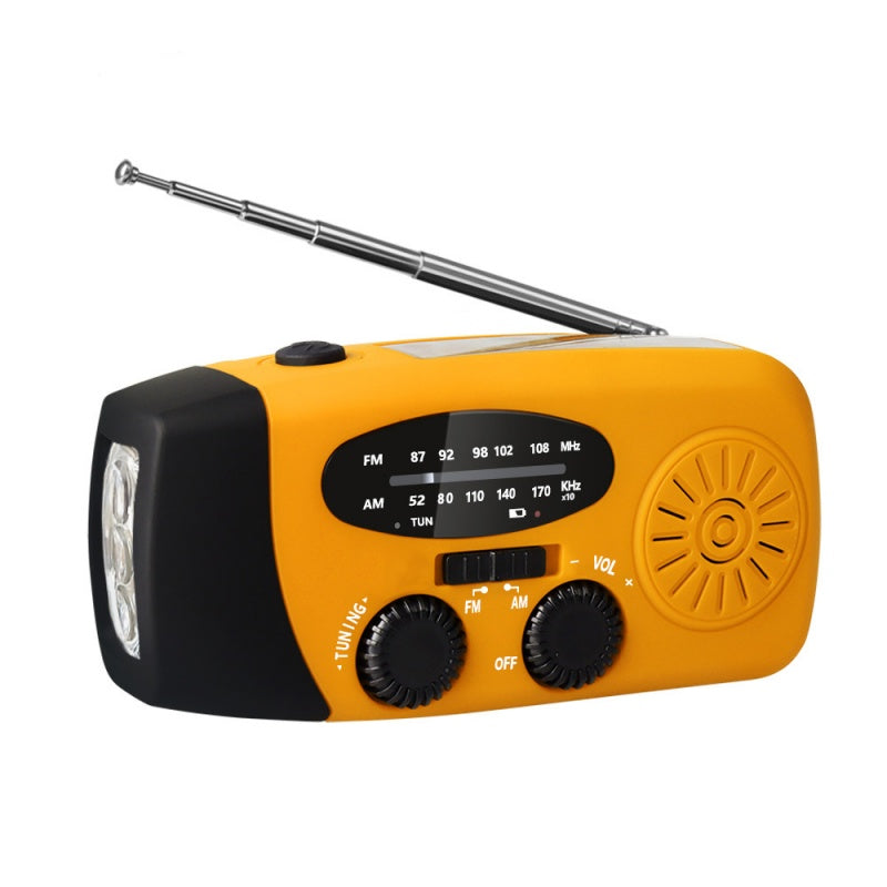 📻 60% RABATT! ☀️ Notfallradio – Solar & Kurbelbetrieb, USB-Ladung, Wetteralarm & Robust für Outdoor/Krise 🔋