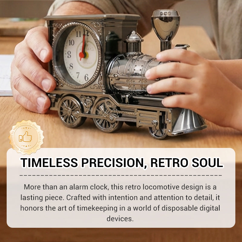 Retro-Lokomotive-Modell-Wecker