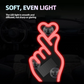 🚗 60% RABATT! 💖 Solar LED-Herz Auto-Fingerring – Dekorativ, Einfach zu Montieren & Automatisches Leuchten bei Nacht ✨