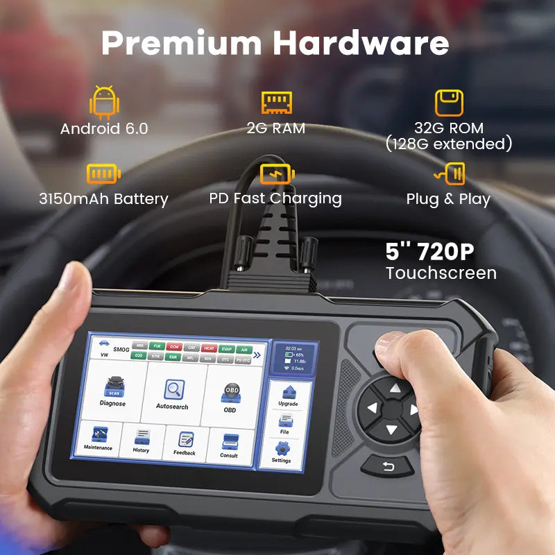 Multifunktionaler OBD2-Diagnosescanner für Fahrzeugmotore