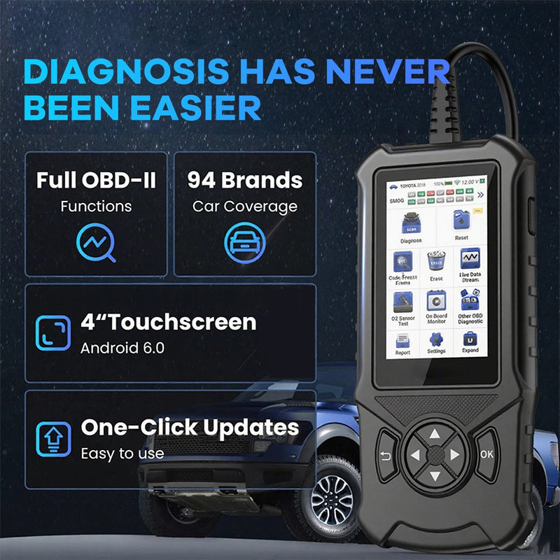 Multifunktionaler OBD2-Diagnosescanner für Fahrzeugmotore