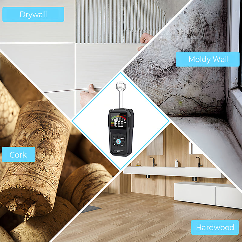 Pinloses zerstörungsfreies Feuchtigkeitsmessgerät