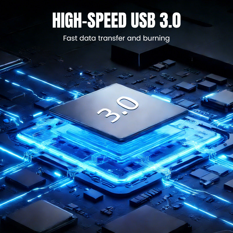 📢📢60 % Rabatt!! ⏰6-in-1 USB-externes DVD-/CD-Laufwerk und Hub