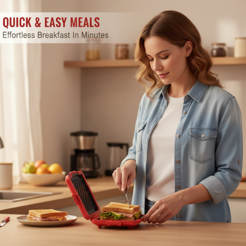 🥪 50% RABATT! 🔥🍳Mikrowellen-Toaster & Sandwichmaker – Schnelle 3-Minuten-Zubereitung, Antihaft-Beschichtung & Leichte Reinigung 💡