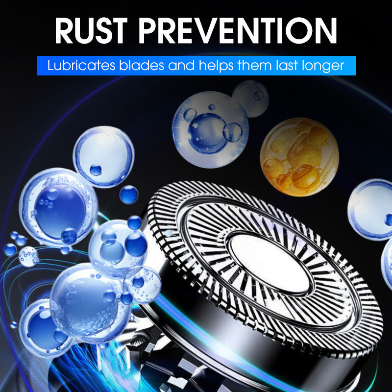 Schnelles Tiefenreinigungsspray für Rasierer