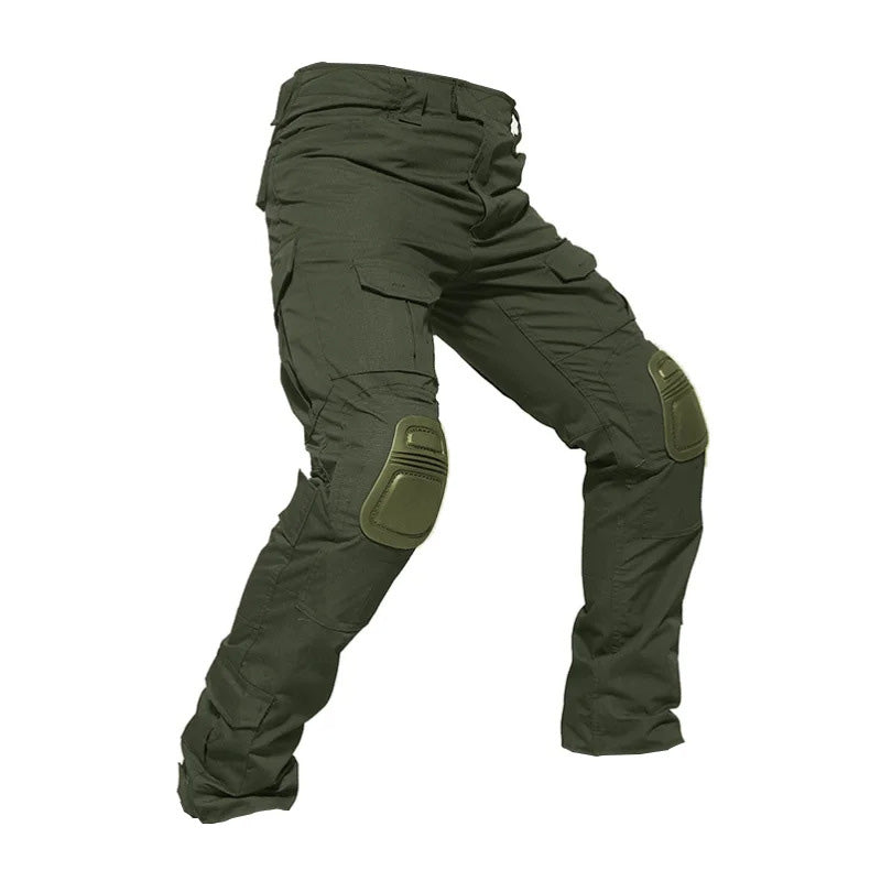 🪖👖 Männer-Taktische Cargo-Hosen mit integrierten Kniepolstern – Entwickelt für Mobilität, Haltbarkeit und missionstaugliche Lagerung