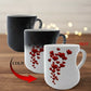 💝✨50% RABATT! Farbwechselnde Keramiktasse mit Herzhenkel, Valentinstag
