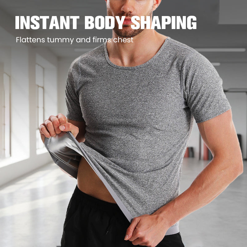Kompressionsshirt für Männer zur Schweißförderung und Gewichtsreduktion