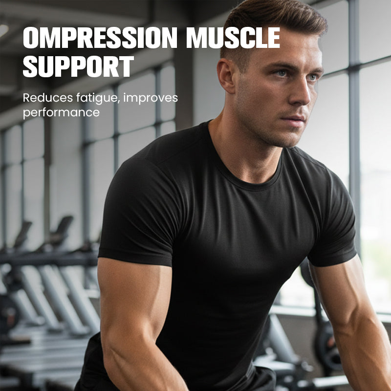 Kompressionsshirt für Männer zur Schweißförderung und Gewichtsreduktion