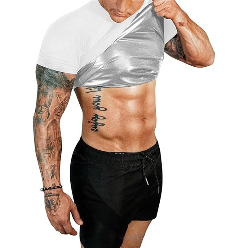 Kompressionsshirt für Männer zur Schweißförderung und Gewichtsreduktion