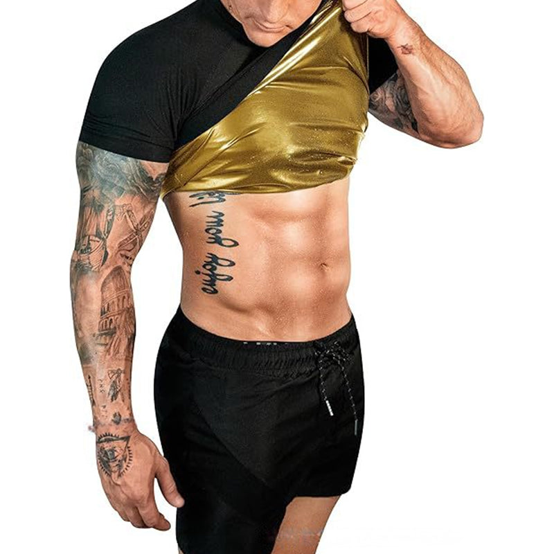 Kompressionsshirt für Männer zur Schweißförderung und Gewichtsreduktion