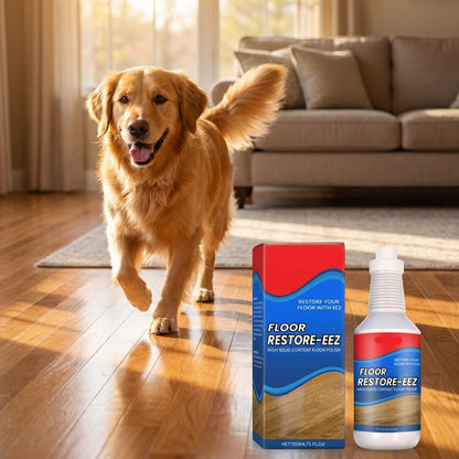 ✨ KAUFE 5, ERHALTE 5 GRATIS! 🏠 Ultimativer Bodenrenovierer & Poliermittel – Lang anhaltender Glanz, Versteckt Kratzer & Einfache Anwendung ✨