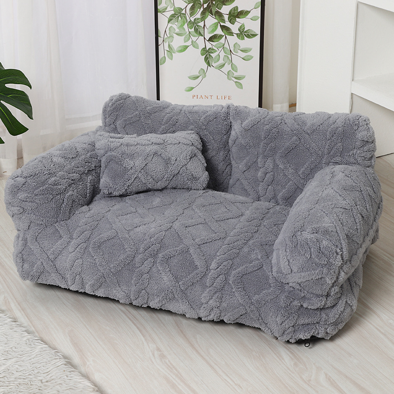 ✨🔥Plüschiges, beruhigendes Haustier-Sofa mit abnehmbarem Bezug🛋️