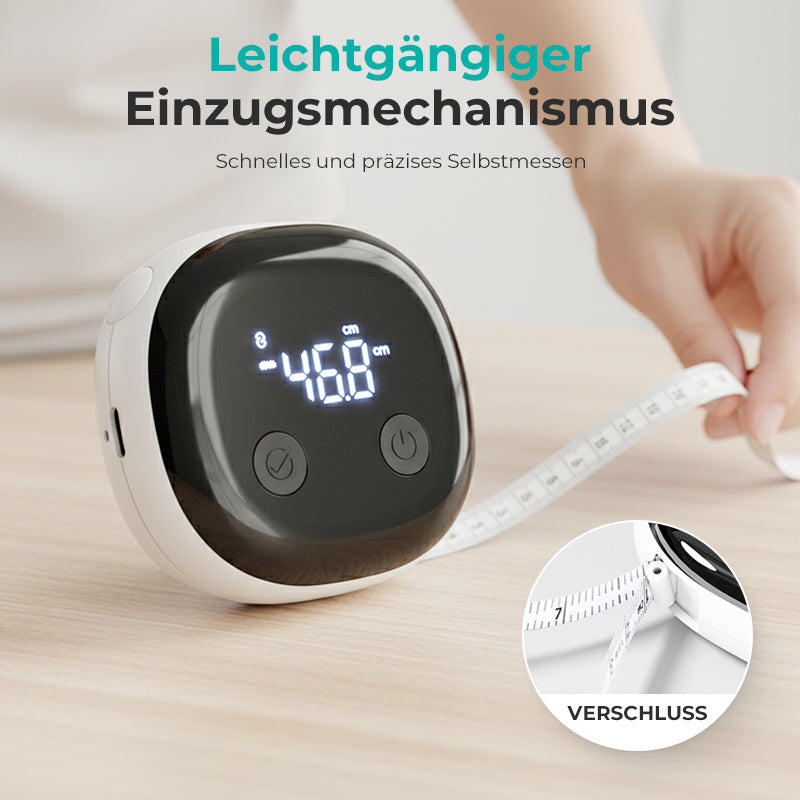 💪💪Intelligentes Maßband zur Körpervermessung, LED-HD-Vollbild-Fitnessgerät