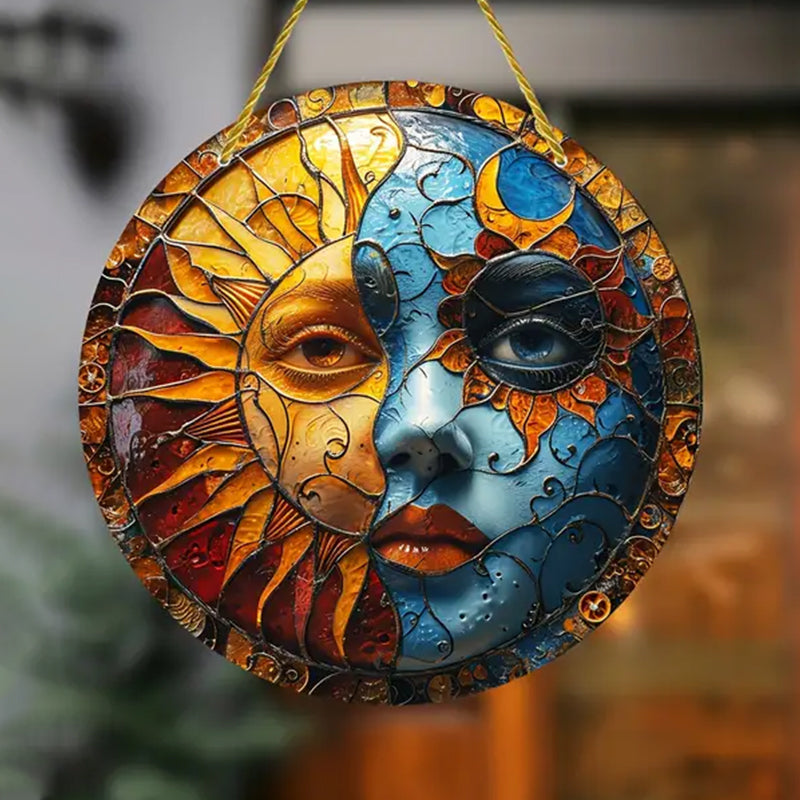 Doppelseitige Acryl-Fensteraufhängedekoration