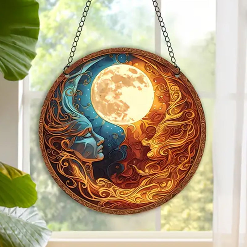 Doppelseitige Acryl-Fensteraufhängedekoration