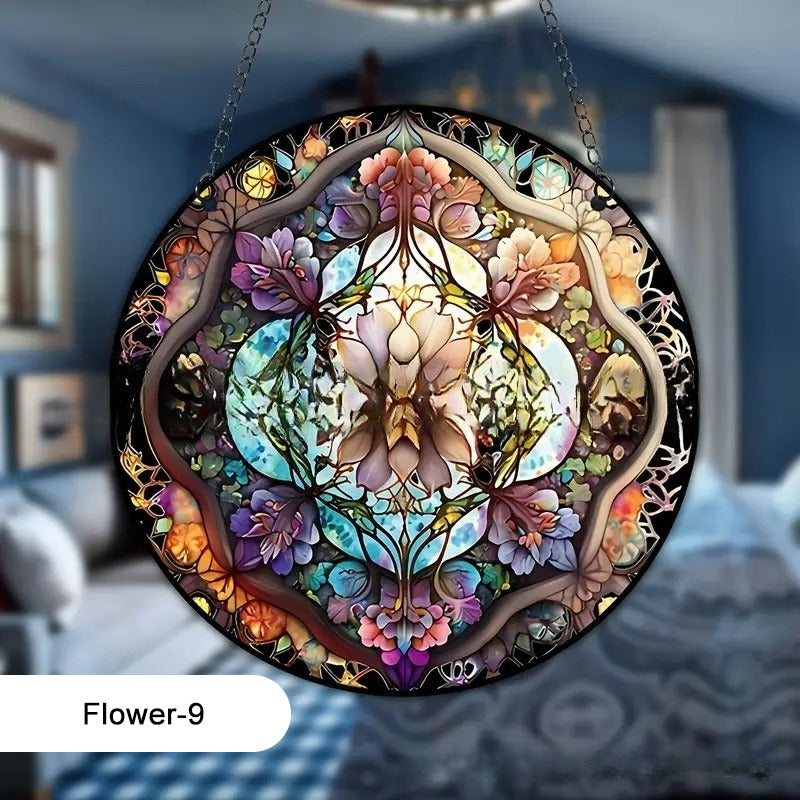 Doppelseitige Acryl-Fensteraufhängedekoration