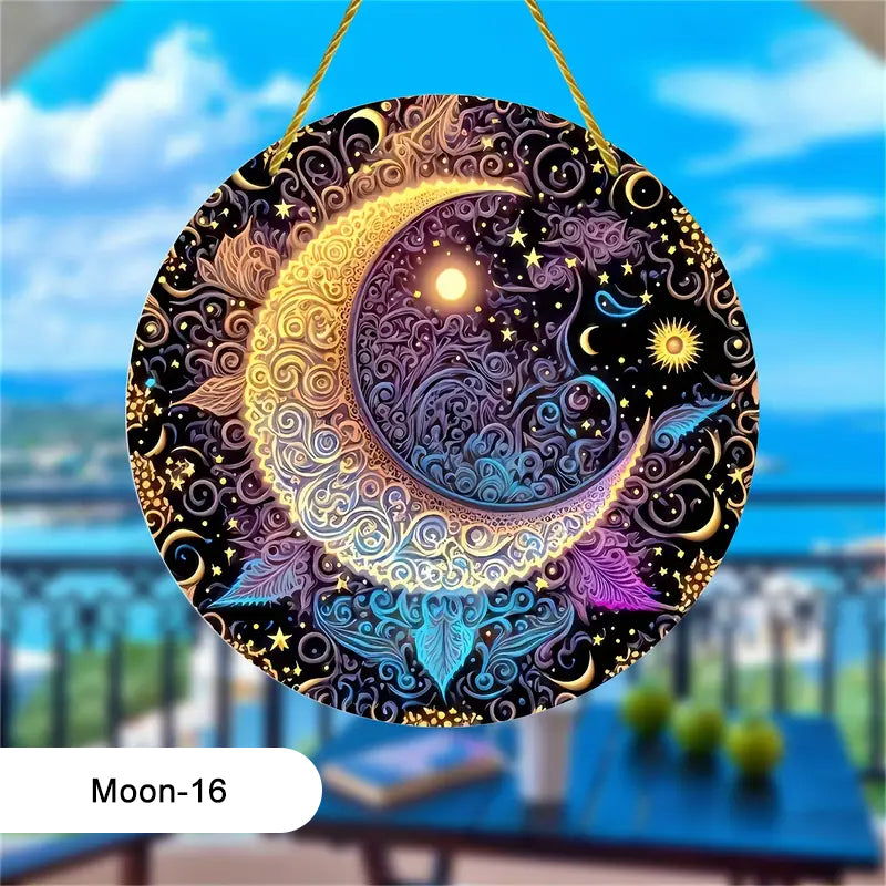 Doppelseitige Acryl-Fensteraufhängedekoration