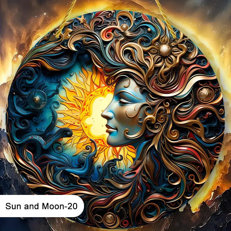 Doppelseitige Acryl-Fensteraufhängedekoration