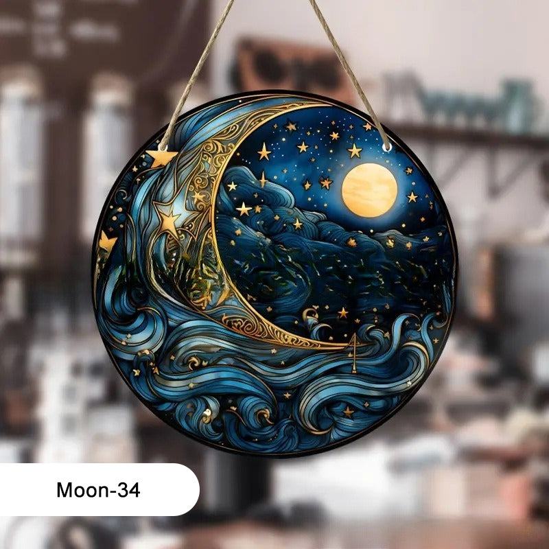 Doppelseitige Acryl-Fensteraufhängedekoration