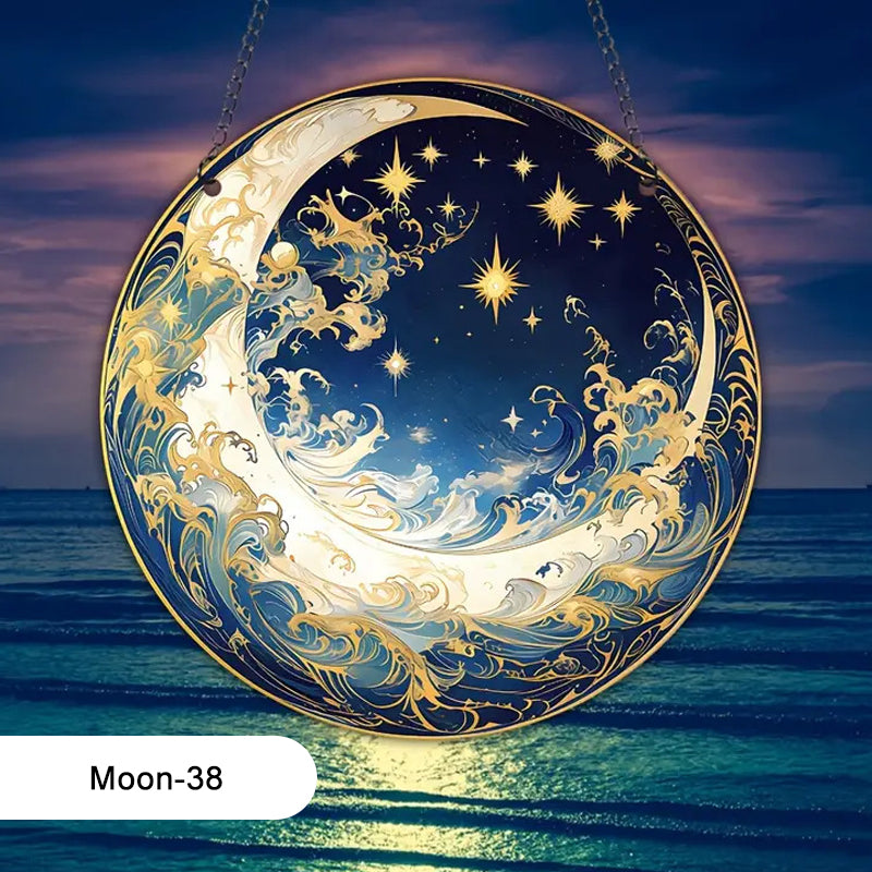 Doppelseitige Acryl-Fensteraufhängedekoration