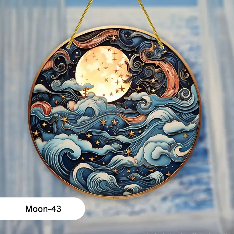 Doppelseitige Acryl-Fensteraufhängedekoration