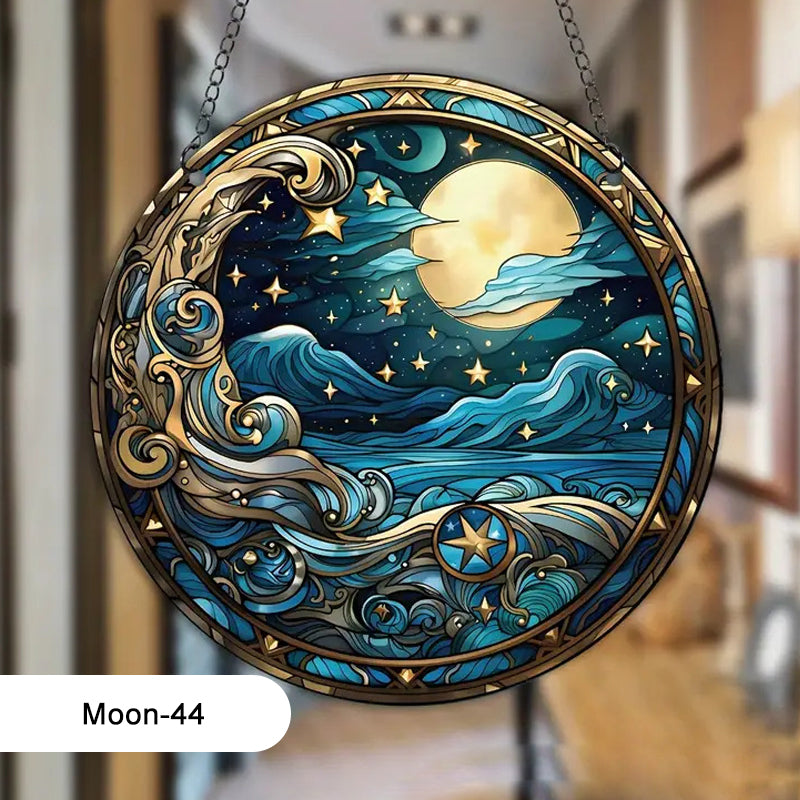 Doppelseitige Acryl-Fensteraufhängedekoration