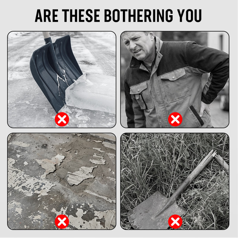 📢📢50 % Rabatt!! ⏰🛠️ Robuste Multifunktions-Reinigungsschaufel - Robust, scharfkantig & unverwüstlich | Für Fliesen, Grill, Auto, Erde & mehr✨