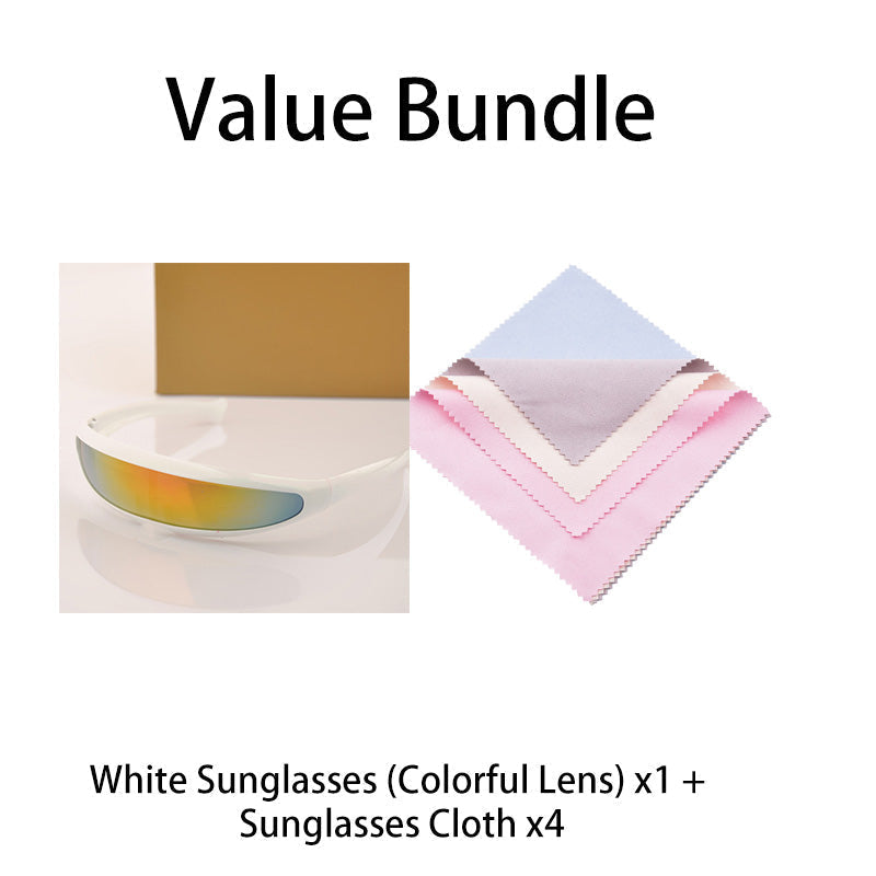 🌞👓 50% reduziert – Futuristische Sonnenbrille mit 💎✨ 100% UV-Schutz und stylishem Tragekomfort