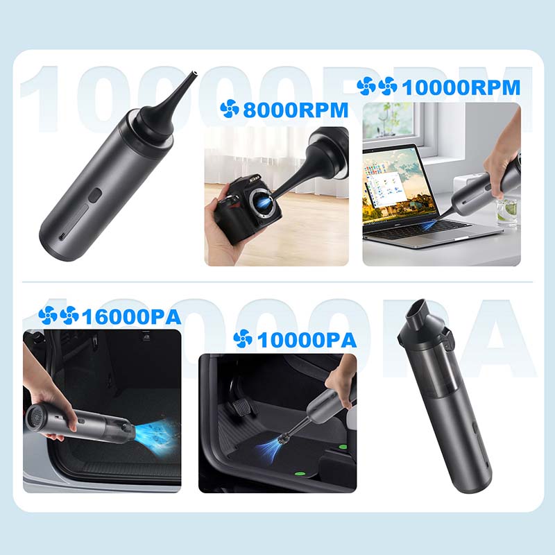 🚗🧹 50% RABATT! V8 Apex Autostaubsauger – 4-in-1 tragbarer kabelloser Mini-Staubsauger mit 16 000 Pa Saugleistung ✨