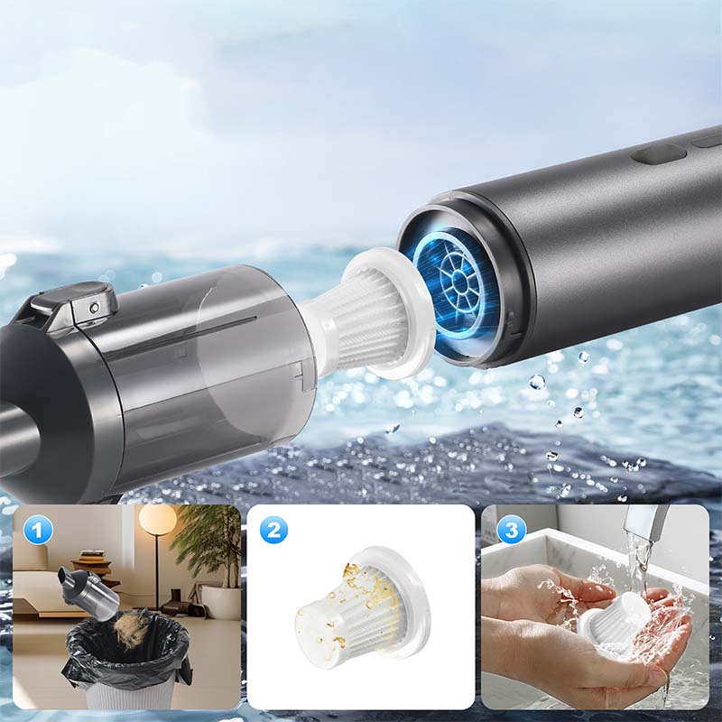 🚗🧹 50% RABATT! V8 Apex Autostaubsauger – 4-in-1 tragbarer kabelloser Mini-Staubsauger mit 16 000 Pa Saugleistung ✨