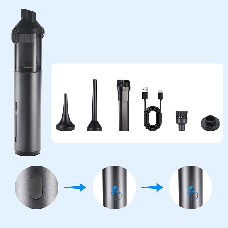 🚗🧹 50% RABATT! V8 Apex Autostaubsauger – 4-in-1 tragbarer kabelloser Mini-Staubsauger mit 16 000 Pa Saugleistung ✨