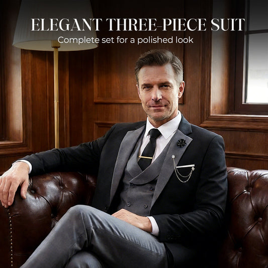 🤵 60% RABATT! ✨ Moderner Hochzeitsanzug im Kontrast-Design – Elegante Silhouette, Zeitgenössischer Look & Perfekte Passform 💍