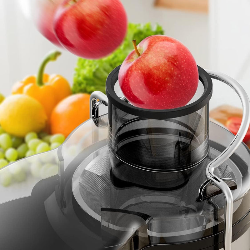 🍊 60% RABATT! ⚡ Schneller Elektrischer Entsafter für den Hausgebrauch – Automatische Saftgewinnung, Kraftvoller Motor & Leichte Reinigung 🥤