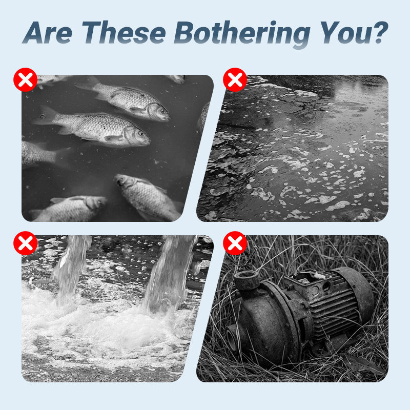 📢📢50 % RABATT !!!⏰2-in-1-Teichbelüfter und -Pumpe