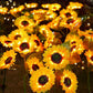 🌻🔥🔥🔥Wasserdichte Sonnenblume mit Solarpanel